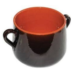 PENTOLA MARMITTA TERRACOTTA CM 23X19 H