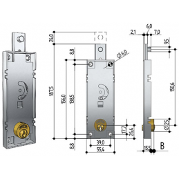 SERRATURE PREFER XBASC CT B511