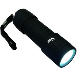 TORCE VIGOR LED IN GOMMA NERE