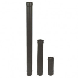 Tubo Inox 8x 25 Nero Pellet...